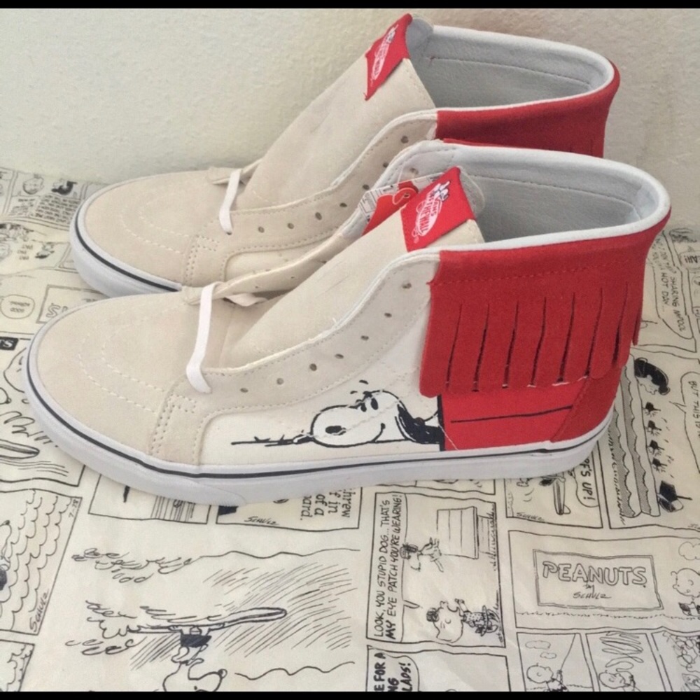 Vans Unisex Sk8-Hi (Peanuts) Shoe